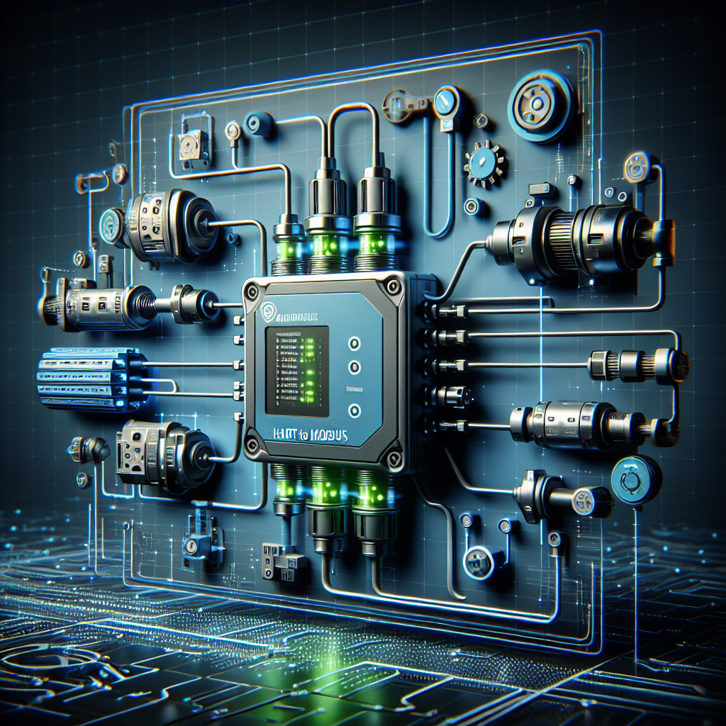 مبدل هارت به مودباس| hart to modbus gateway