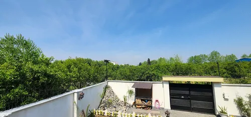 تصویر 17 - کلبه سوئیسی مدرن سلیمانی با استخر آبگرم در  آمل