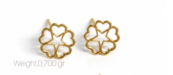 گوشواره میخی کم اجرت 