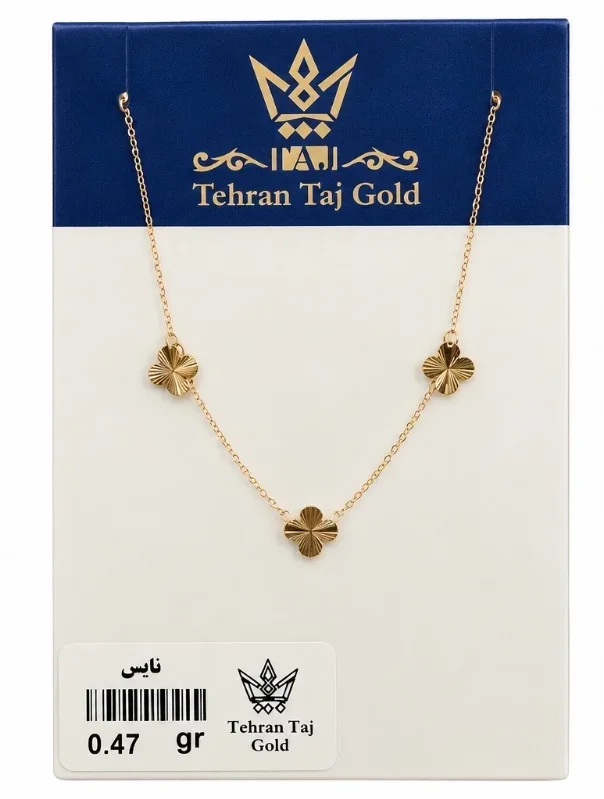 گردنبند مینیمال ونکلیف تراش 